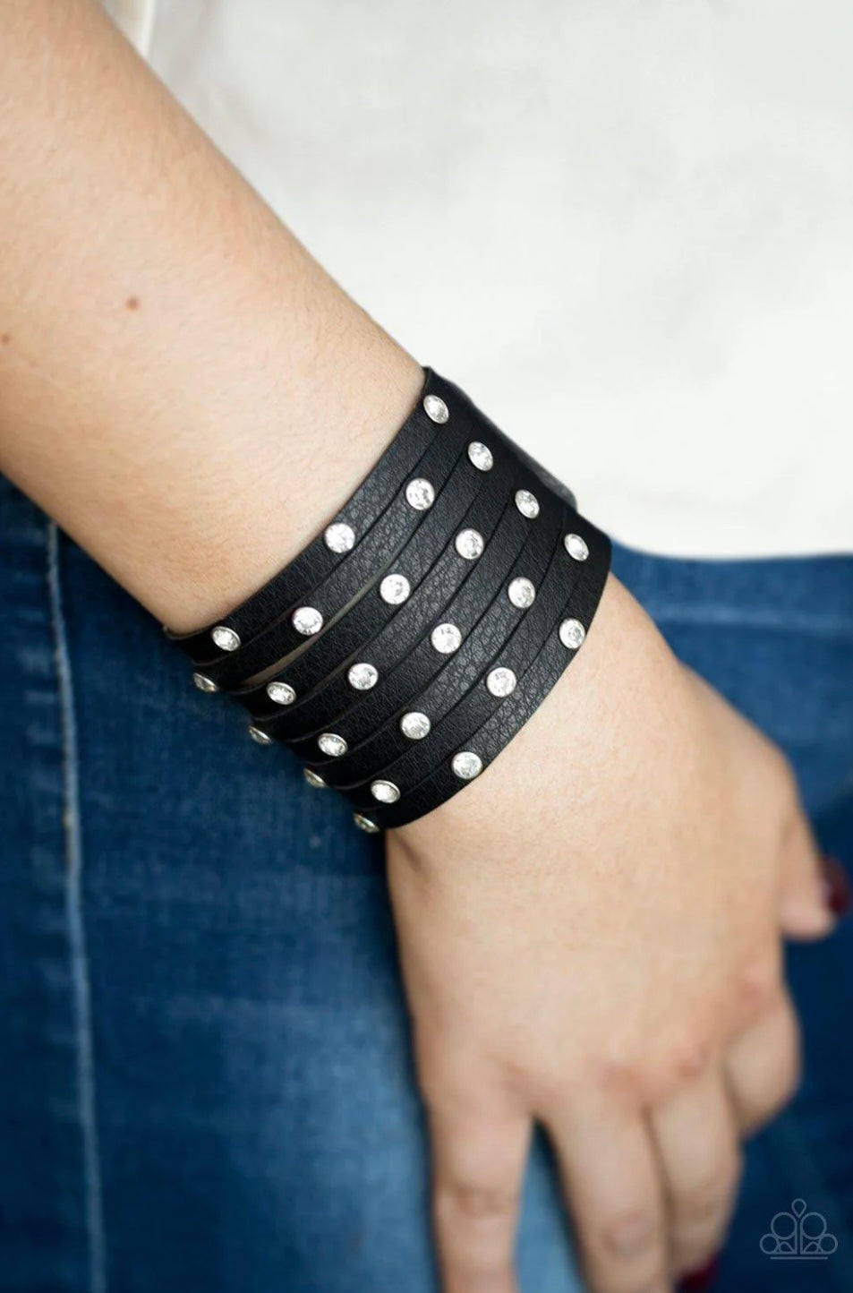 Sass Squad - Black - Paparazzi Bracelet