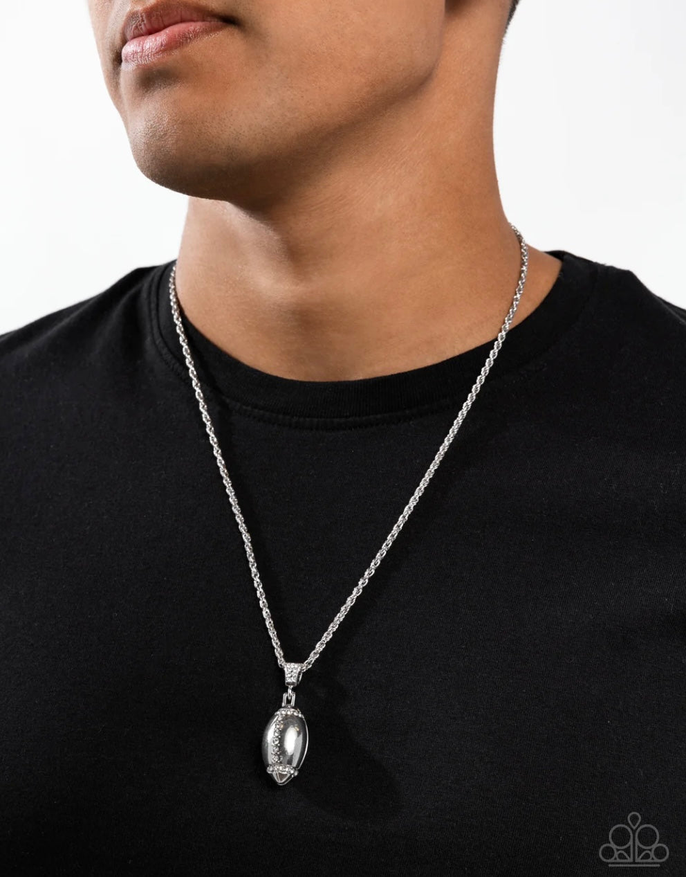 Football Future - White - Paparazzi Necklace