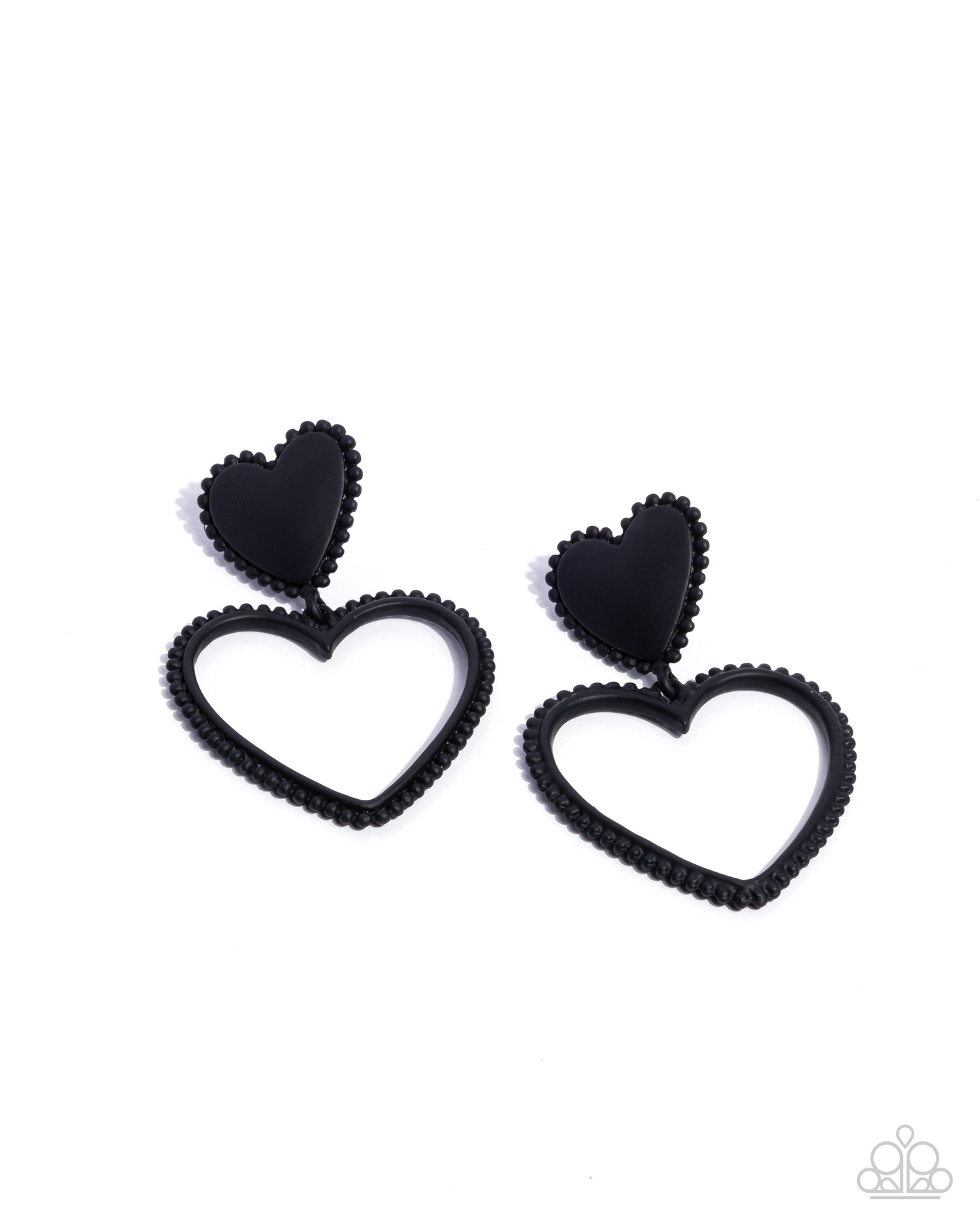 Casual Chemistry - Black Paparazzi Earrings