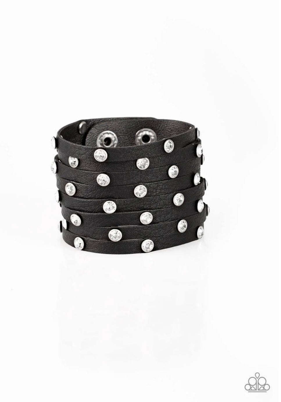 Sass Squad - Black - Paparazzi Bracelet