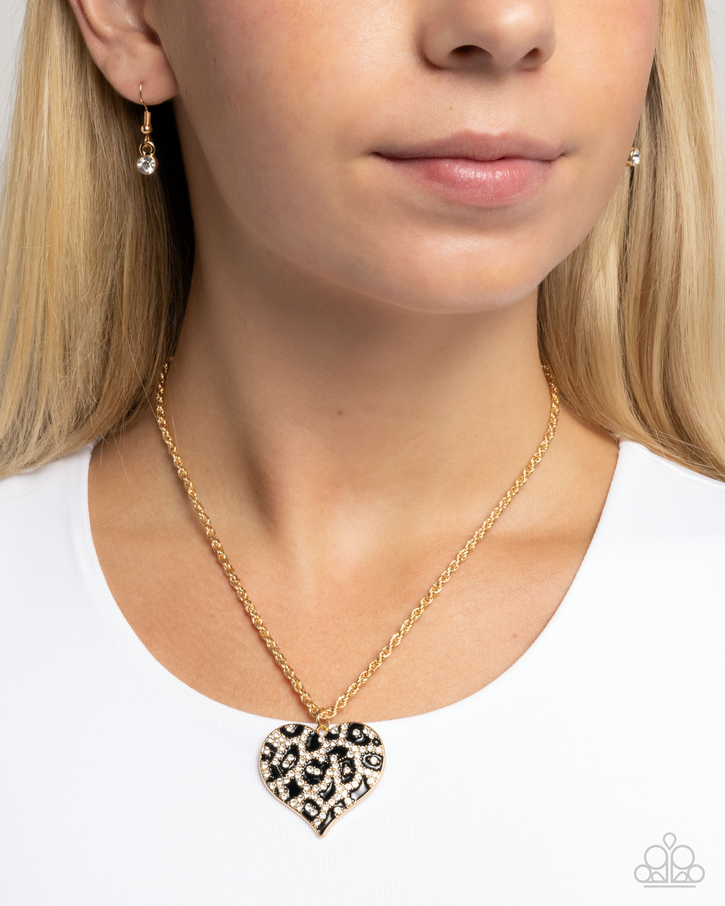 Cheetah Compound - Gold Paparazzi Necklace