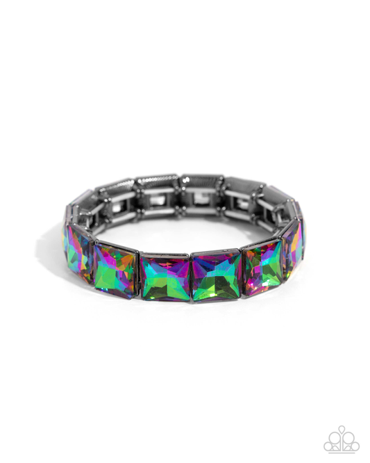 Upscale Funk - Multi - Paparazzi Bracelet