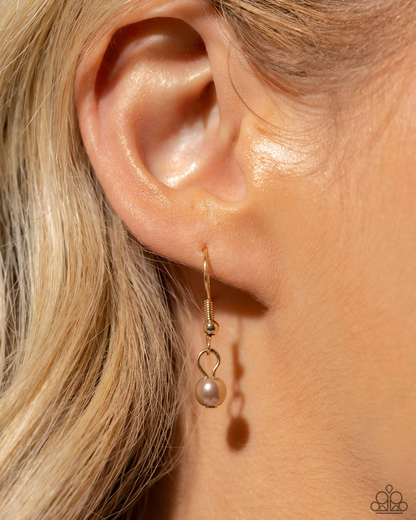 Valuable Verdict Brown Necklace and Valuable Victor - Brown Bracelet Set