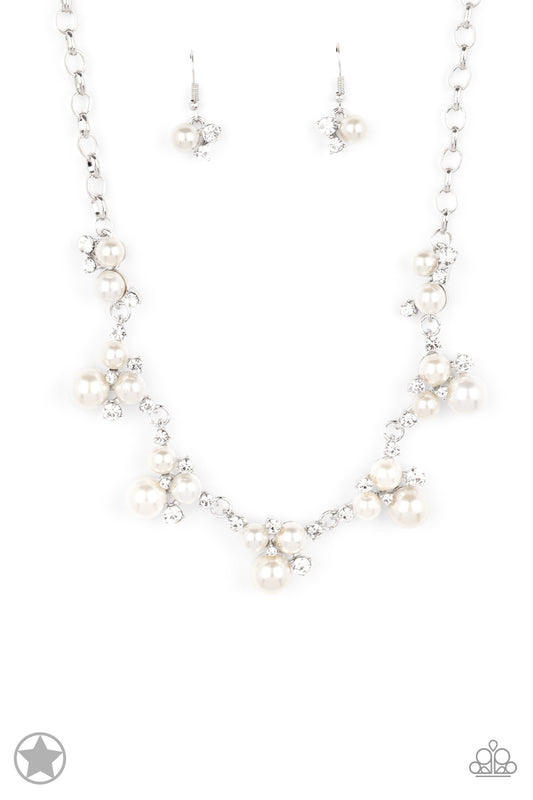 Toast To Perfection - White - Paparazzi Necklace