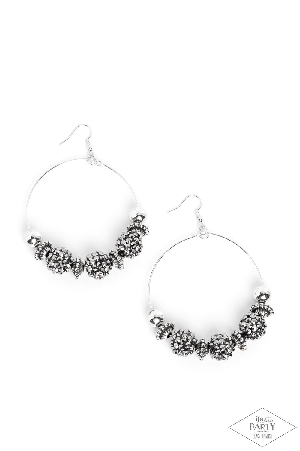 I Can Take a Compliment - Silver - Paparazzi Earrings