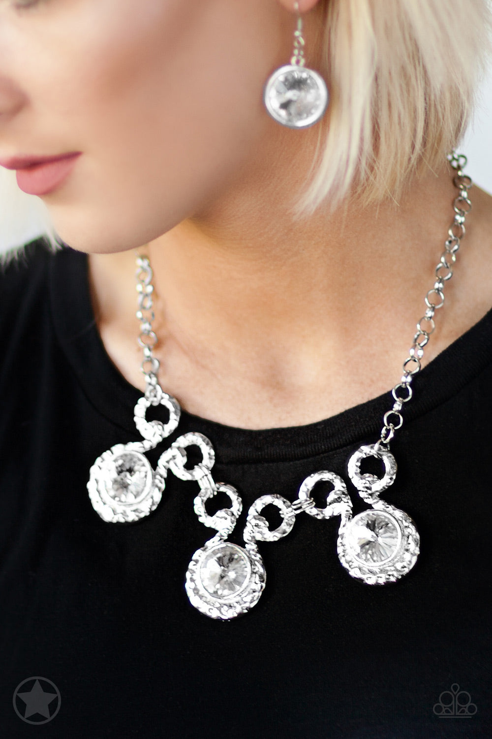 Hypnotized - Silver - Paparazzi Necklace