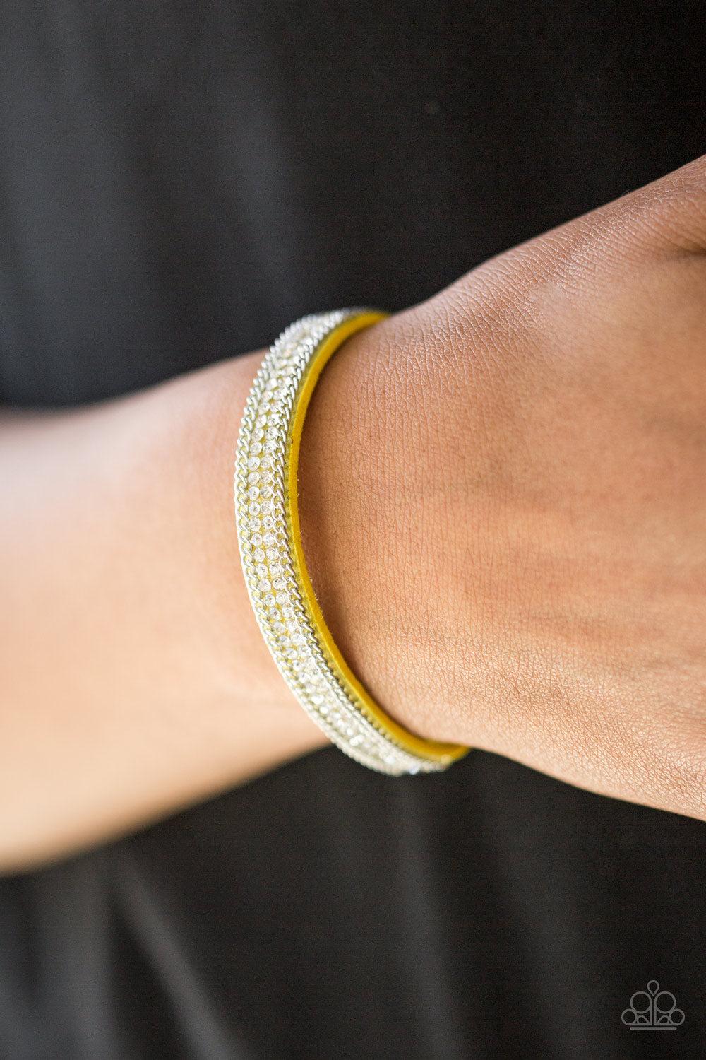 Babe Bling - Yellow - Paparazzi Bracelet