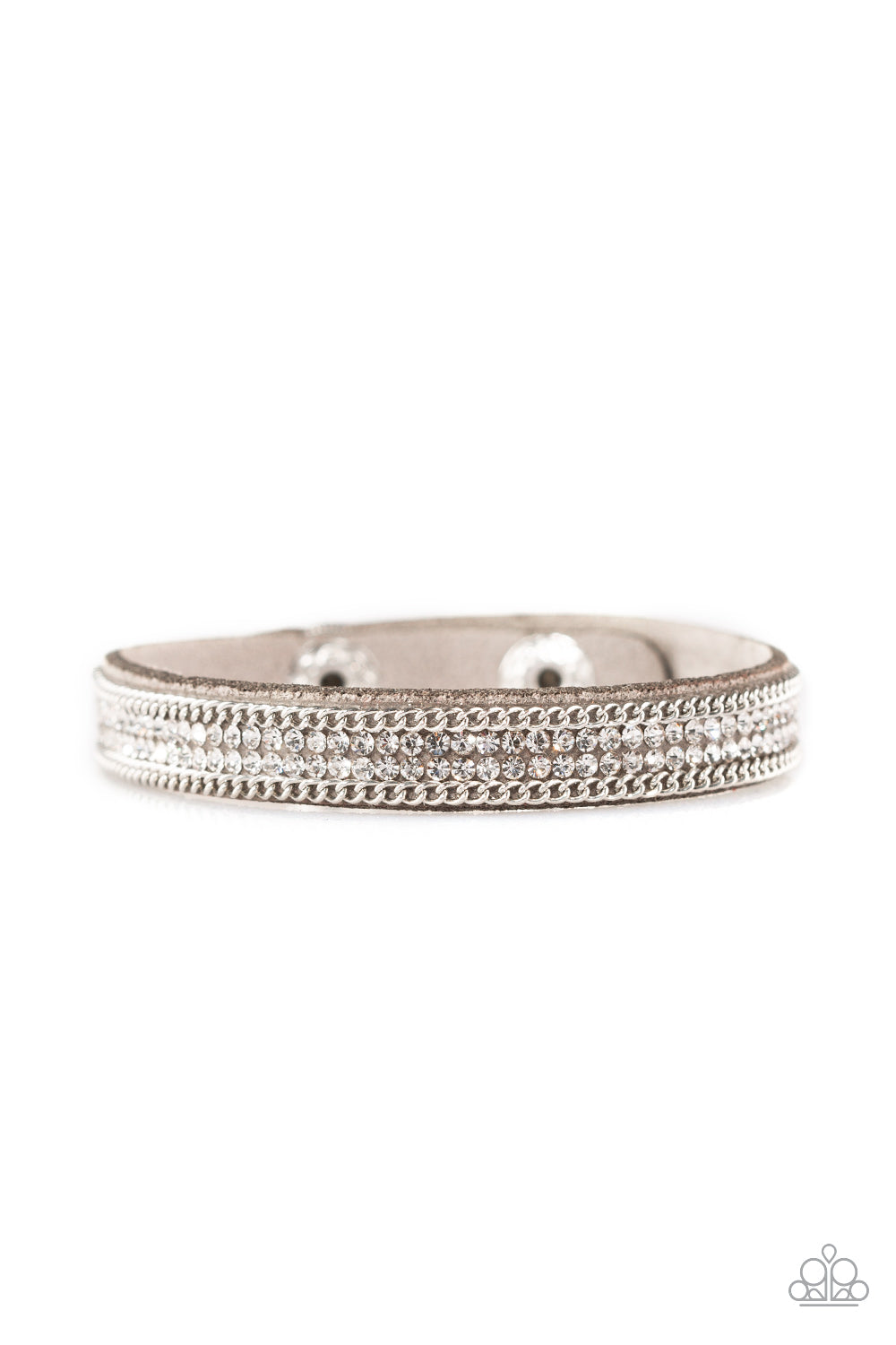 Babe Bling - Silver - Paparazzi Bracelet