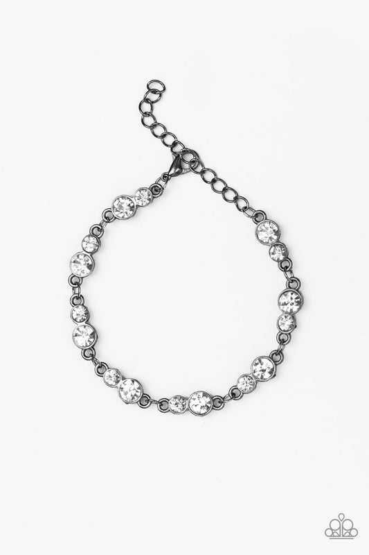 Twinkle Twinkle Little STARLET - Black - Paparazzi Bracelet