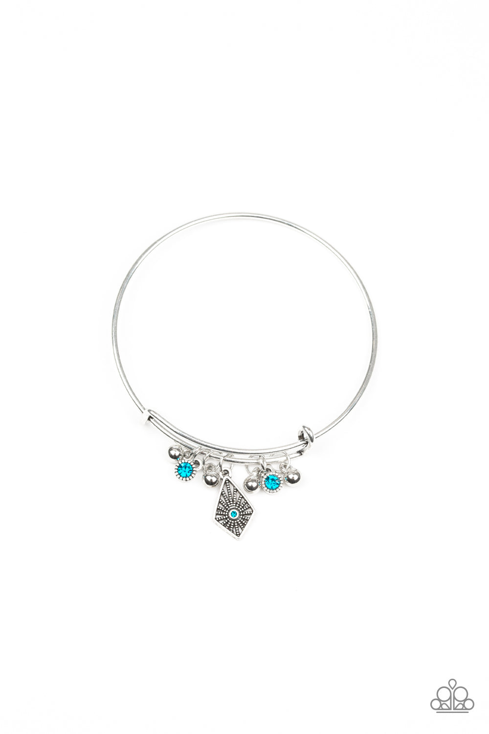 Treasure Charms - Blue - Paparazzi Bracelet