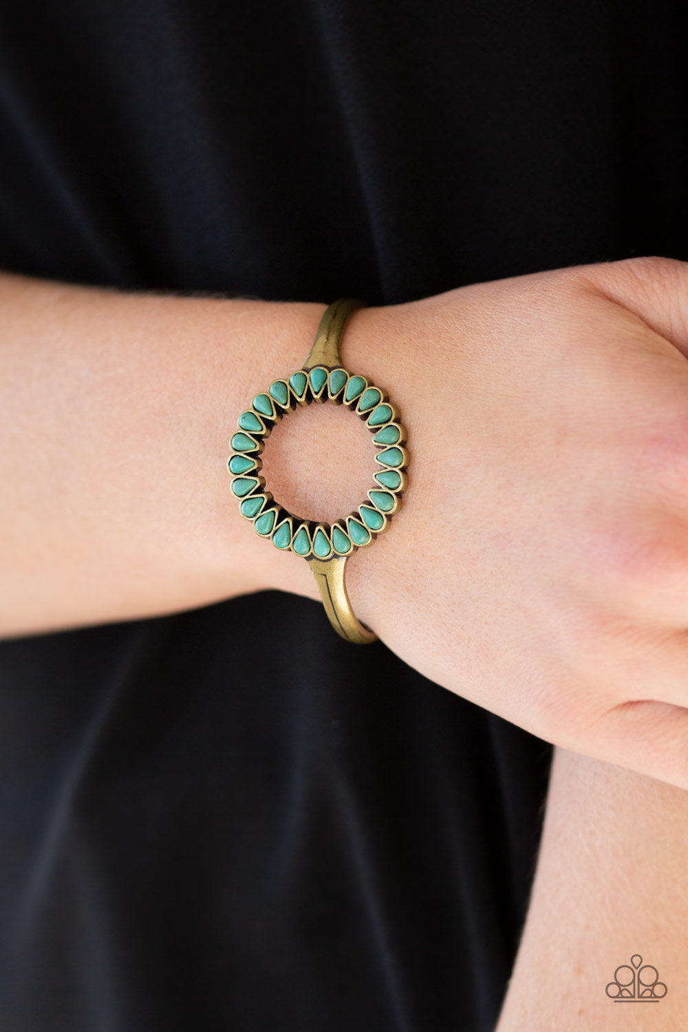 Divinely Desert - Brass - Paparazzi Bracelet