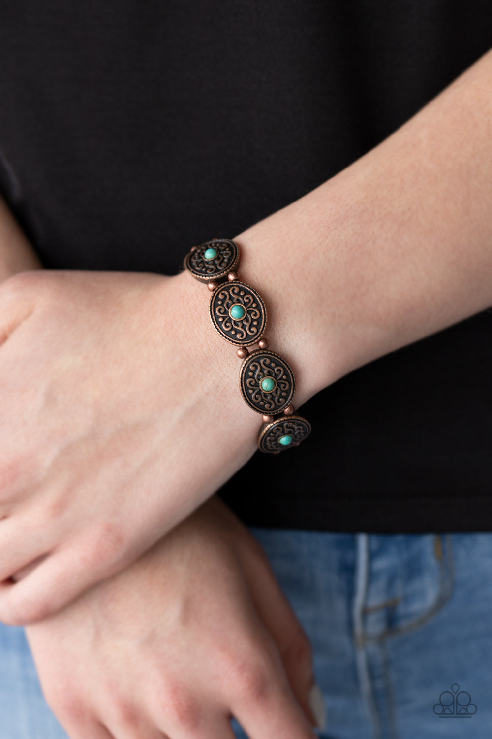 West Wishes - Copper - Paparazzi Bracelet