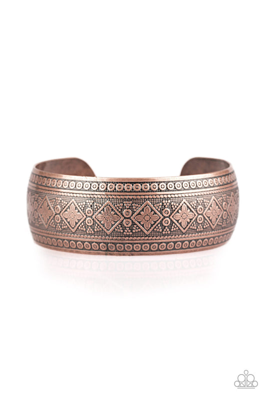 Gorgeously Gypsy - Copper - Paparazzi Bracelet