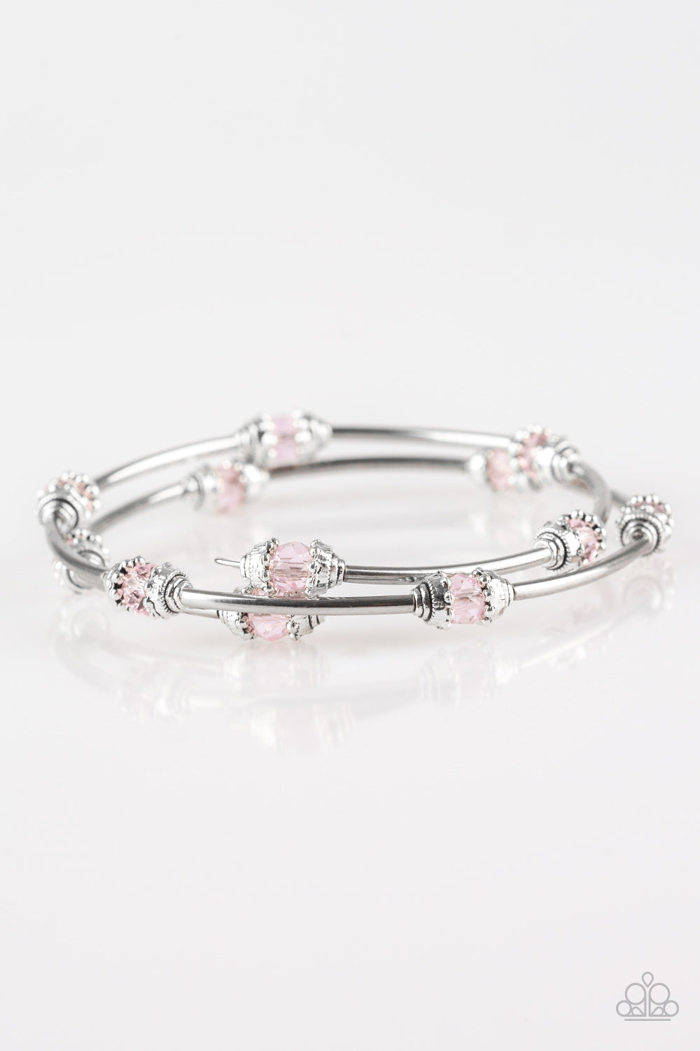 Into Infinity - Pink - Paparazzi Bracelet