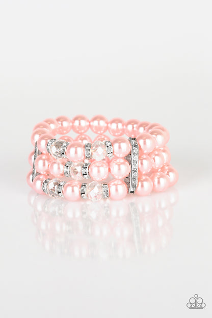 Undeniably Dapper - Pink - Paparazzi Bracelet