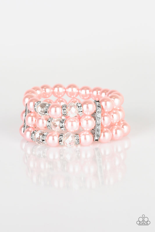 Undeniably Dapper - Pink - Paparazzi Bracelet