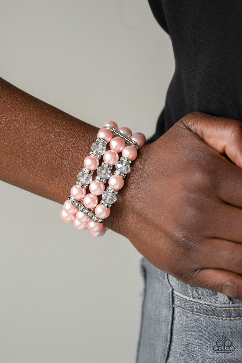 Undeniably Dapper - Pink - Paparazzi Bracelet