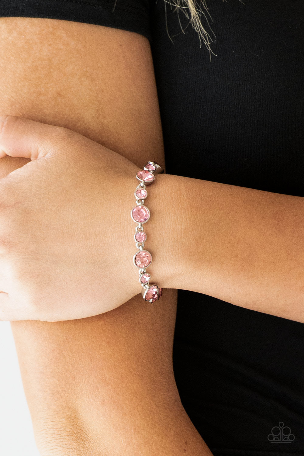 Starstruck Sparkle - Pink - Paparazzi Bracelet