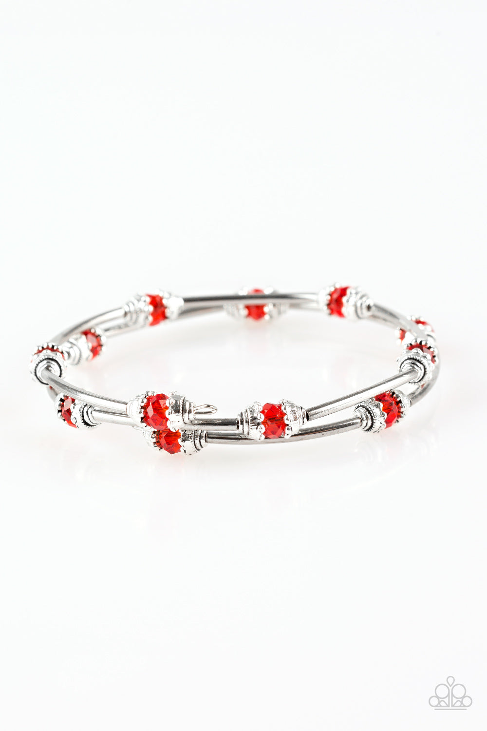 Into Infinity - Red - Paparazzi Bracelet