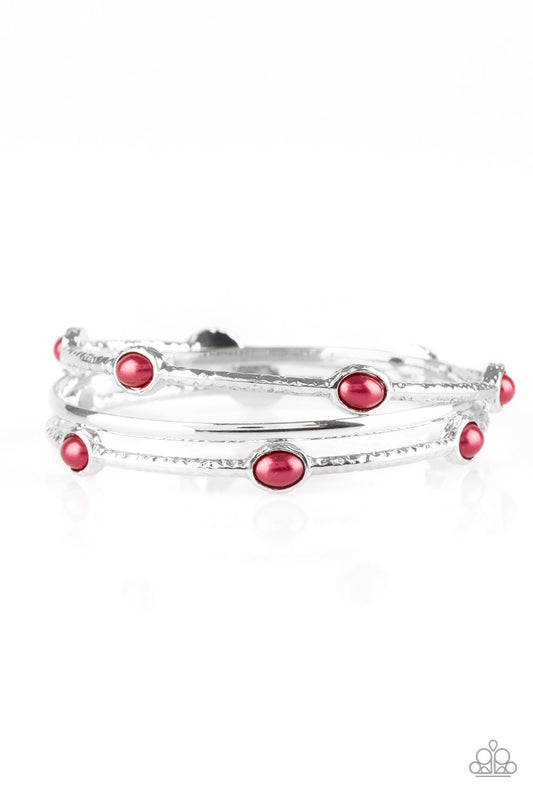 Bangle Belle - Red - Paparazzi Bracelets