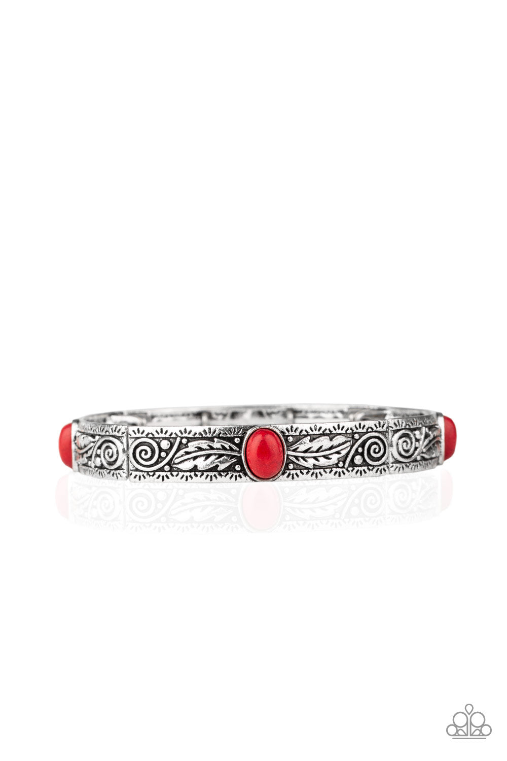 Wild West Story - Red - Paparazzi Bracelet