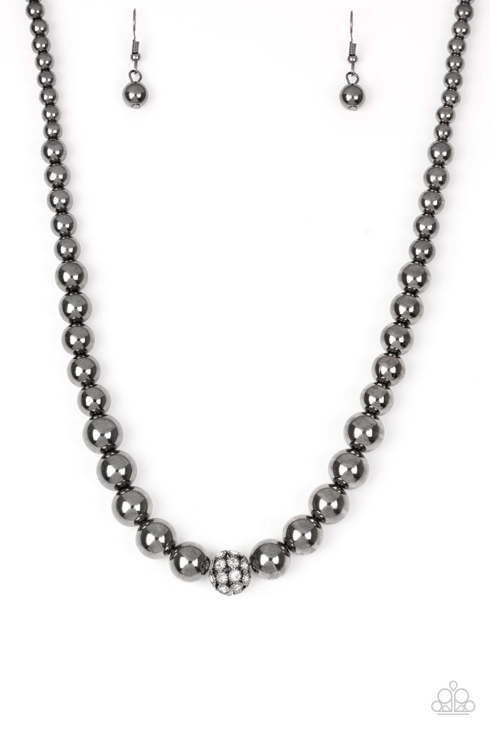 High-Stakes FAME - Black - Paparazzi Necklace