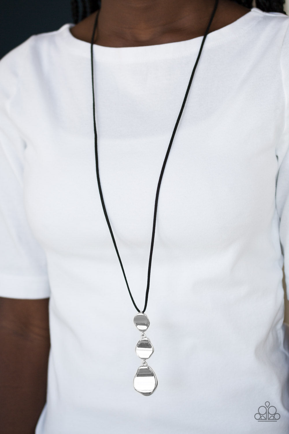 Embrace The Journey - Black - Paparazzi  Necklace