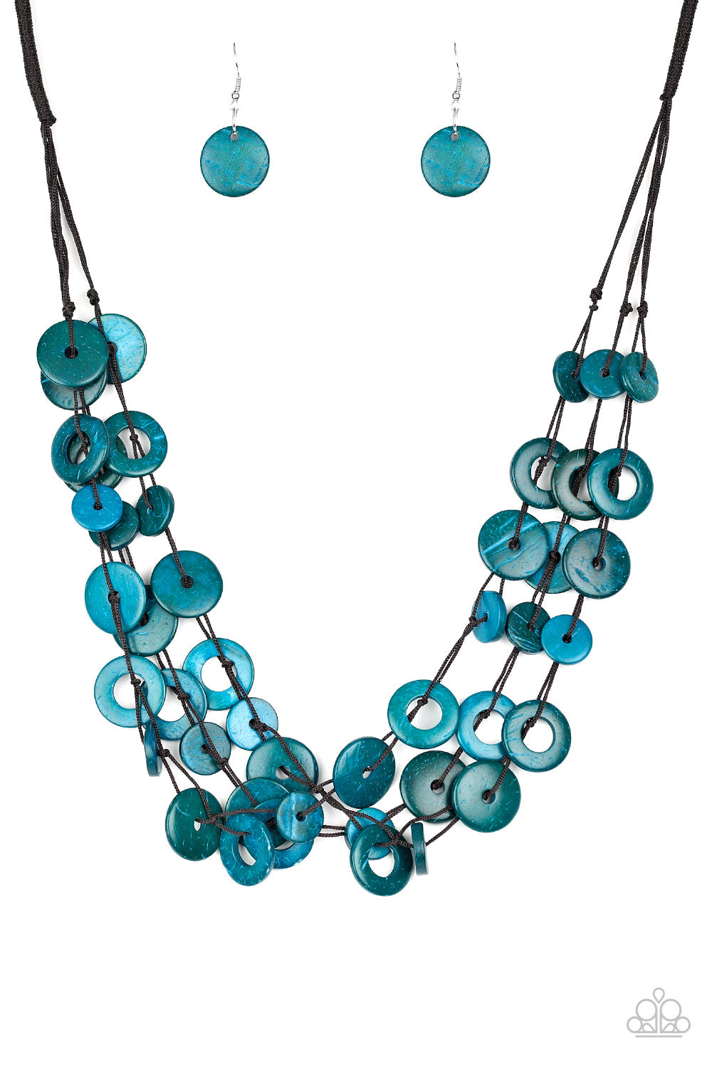 Wonderfully Walla Walla - Blue - Paparazzi Necklace