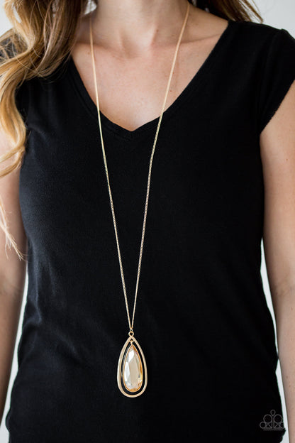 The Royal Coronation - Gold - Paparazzi Necklace