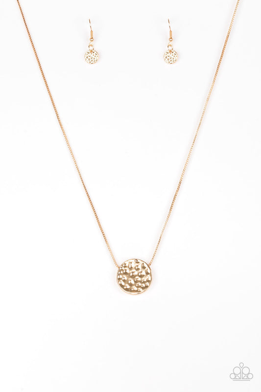 The BOLD Standard - Gold - Paparazzi Necklace