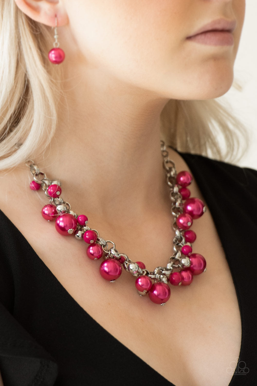 The Upstater - Pink - Paparazzi Necklace