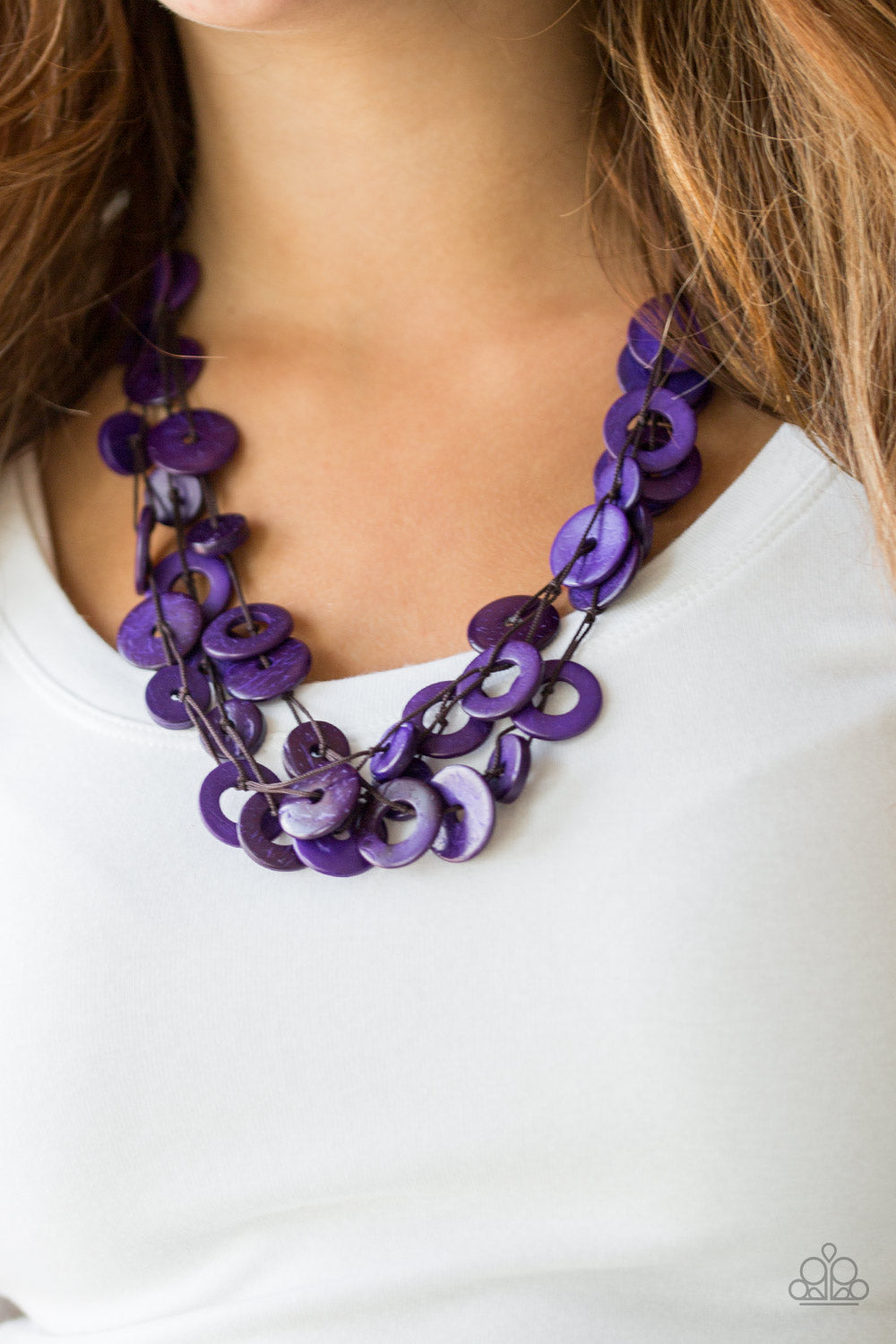 Wonderfully Walla Walla - Purple -Paparazzi Necklace