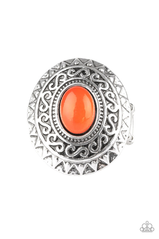 Hello, Sunshine - Orange - Paparazzi Ring