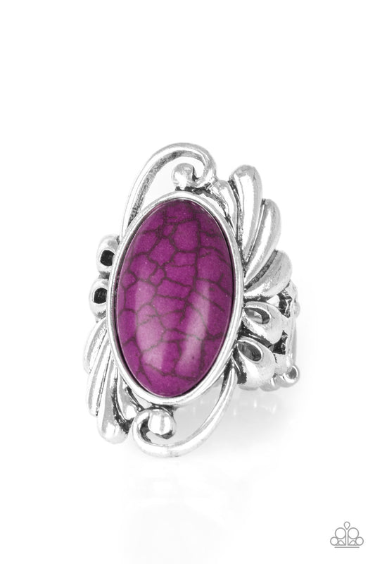 Sedona Sunset - Purple - Paparazzi Ring