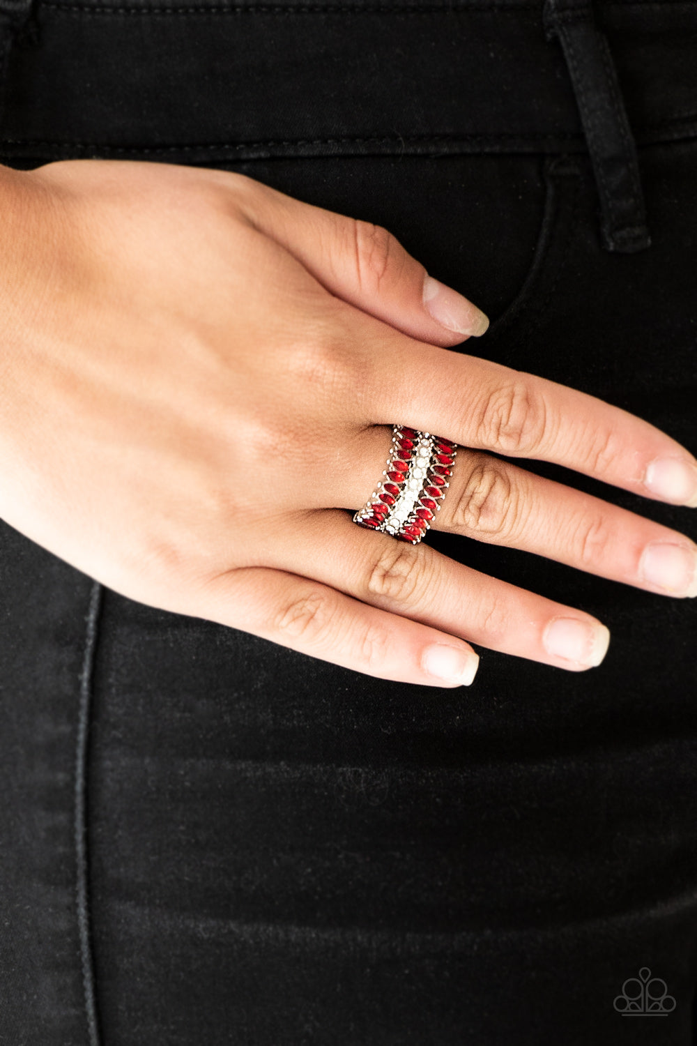 Treasury Fund - Red - Paparazzi  Ring