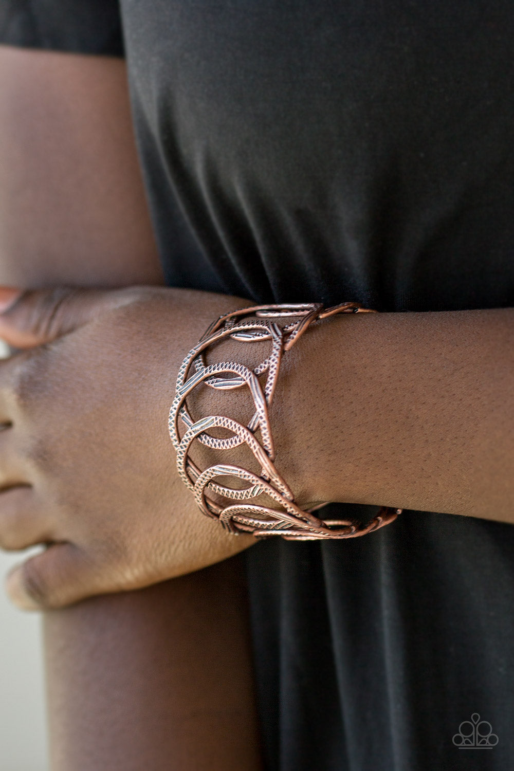 Circa de Contender - Copper - Paparazzi Bracelet