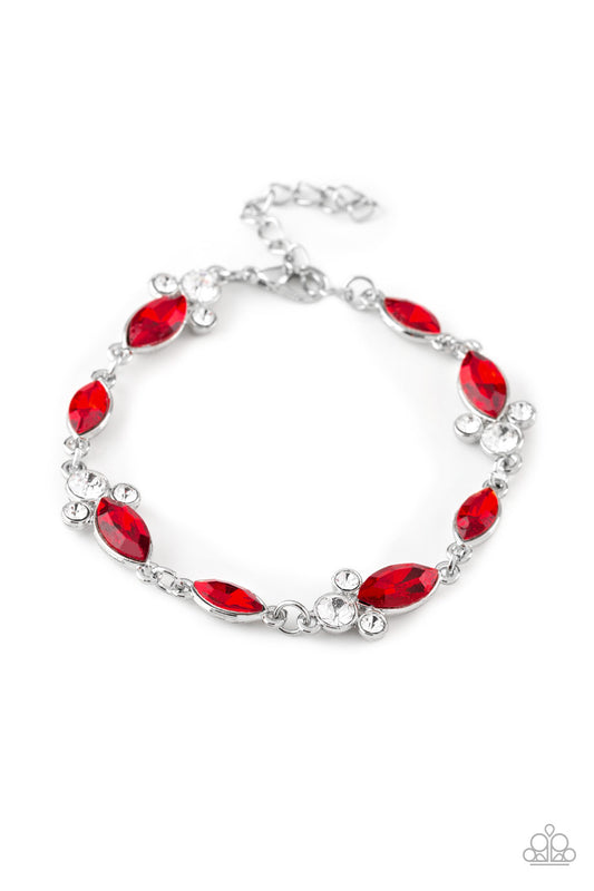 At Any Cost - Red - Paparazzi Bracelet
