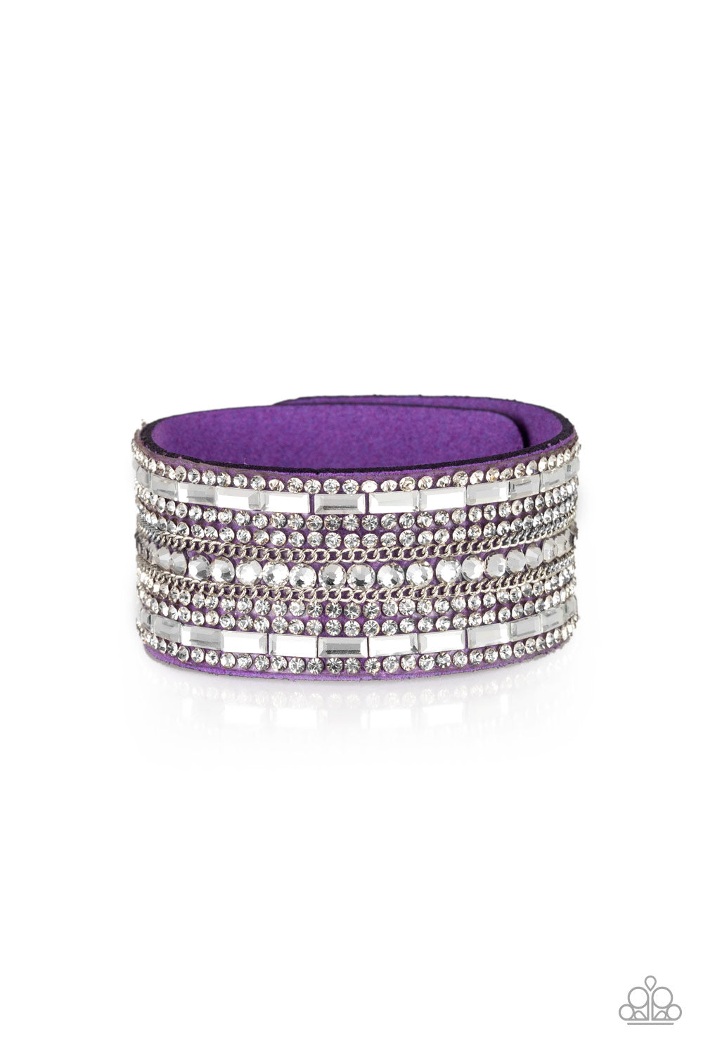 Rebel Radiance - Purple - Paparazzi Bracelet