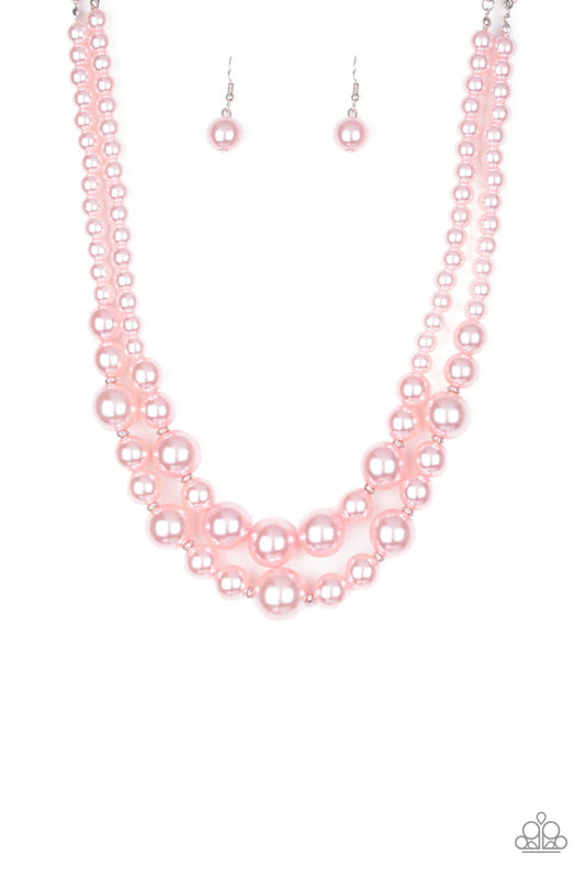 The More The Modest - Pink - Paparazzi Necklace