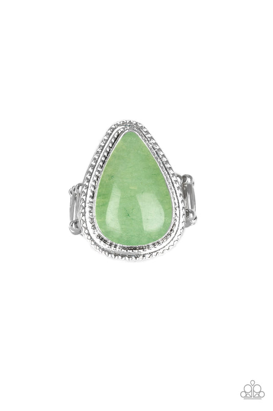 Mojave Mist - Green - Paparazzi Ring