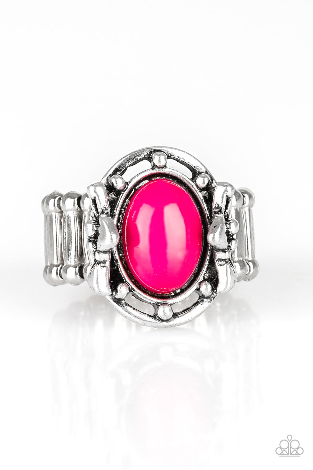 Color Me Confident - Pink - Paparazzi Ring