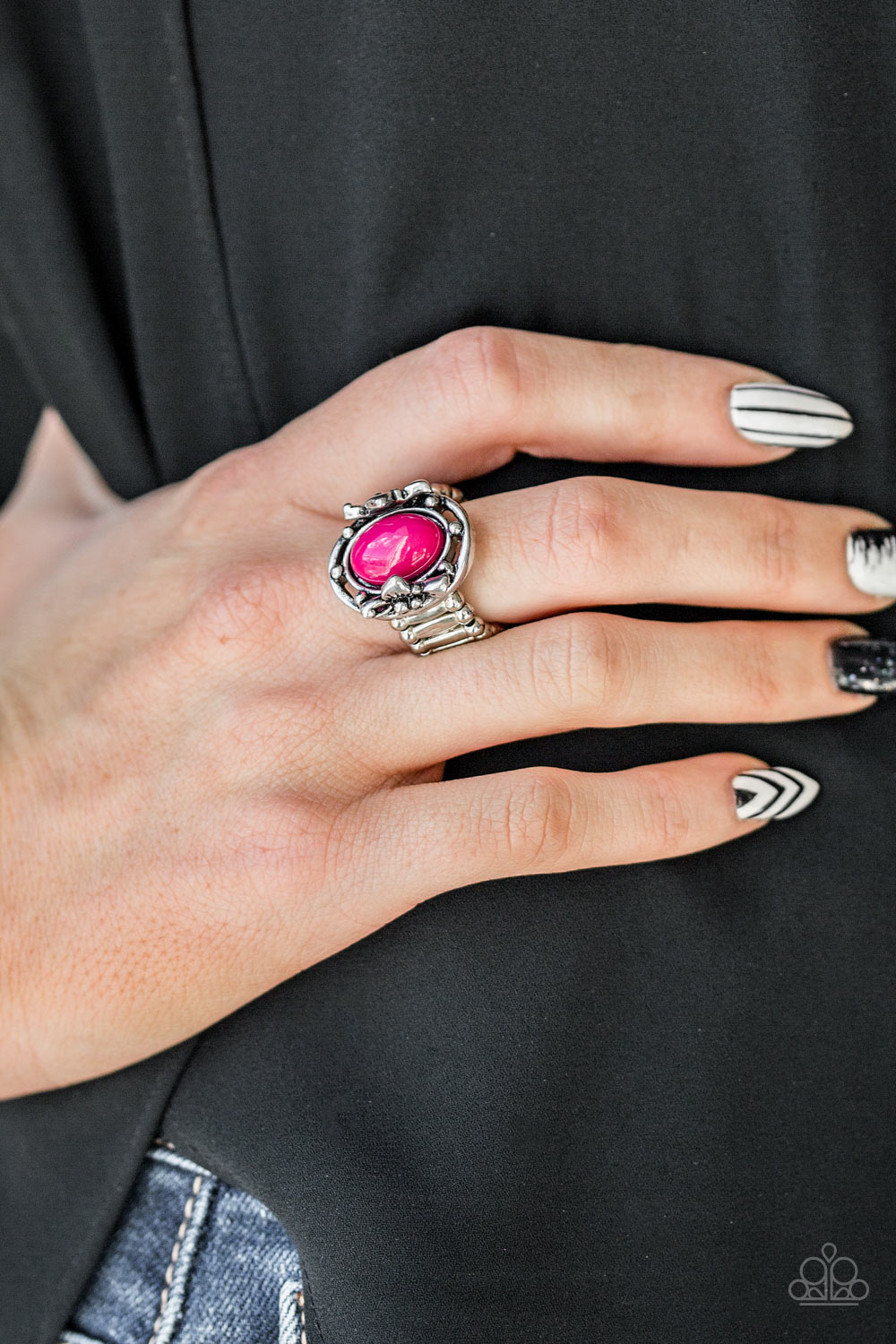 Color Me Confident - Pink - Paparazzi Ring