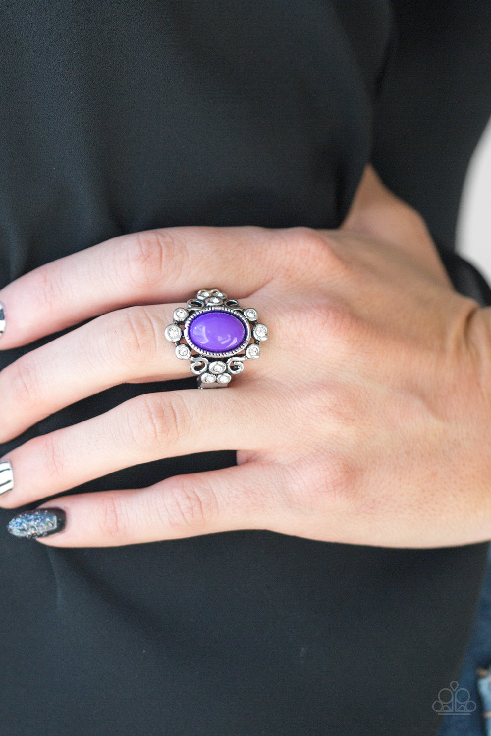 Noticeably Notable - Purple - Paparazzi Ring