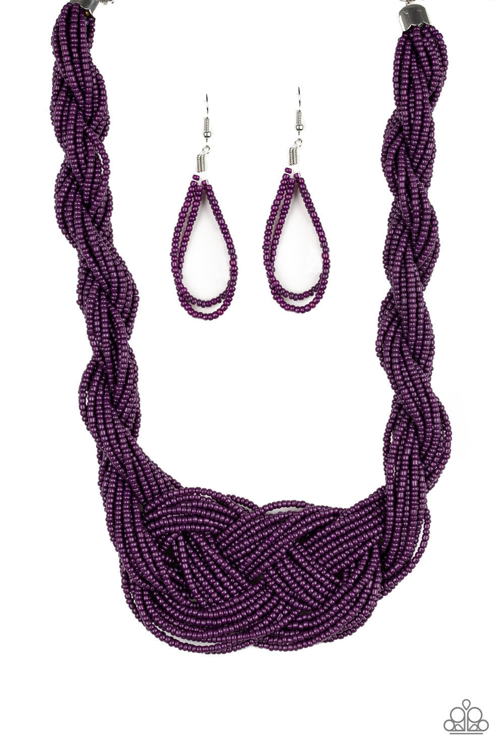 A Standing Ovation - Purple - Paparazzi Necklace