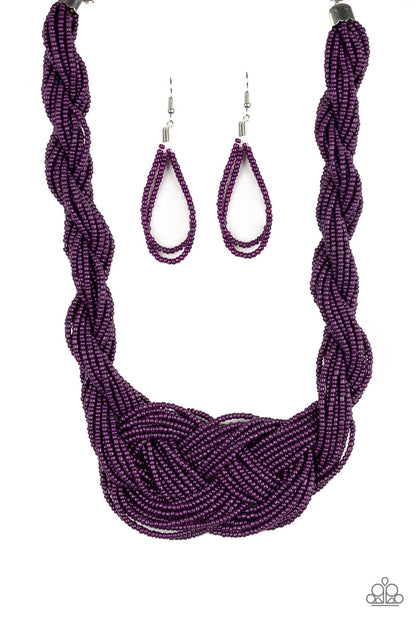 A Standing Ovation - Purple - Paparazzi Necklace