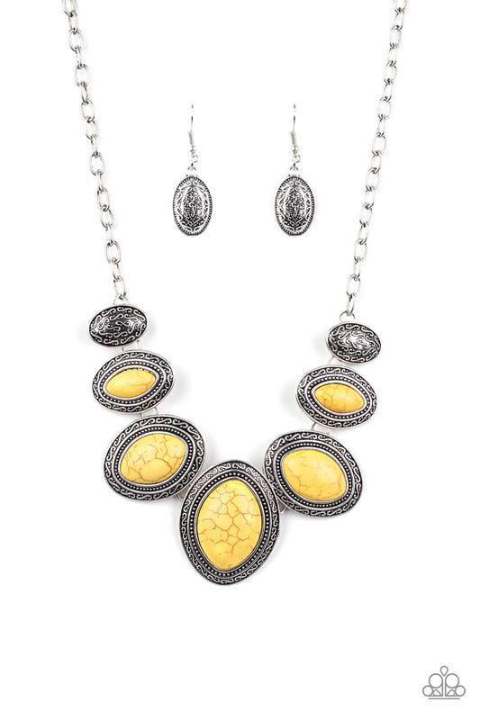 Sierra Serenity - Yellow Necklace