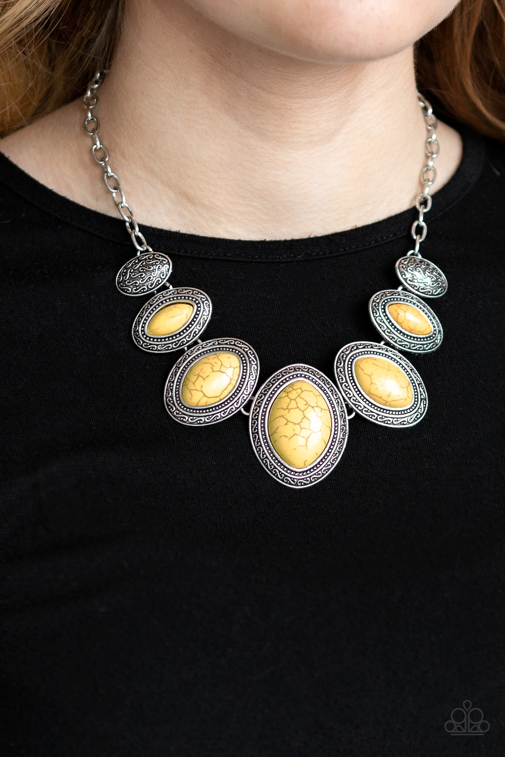 Sierra Serenity - Yellow Necklace