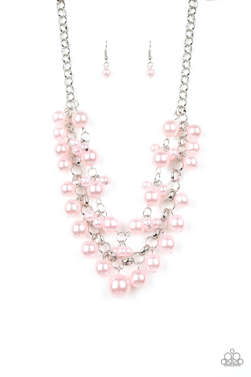 BALLROOM Service - Pink - Paparazzi Necklace