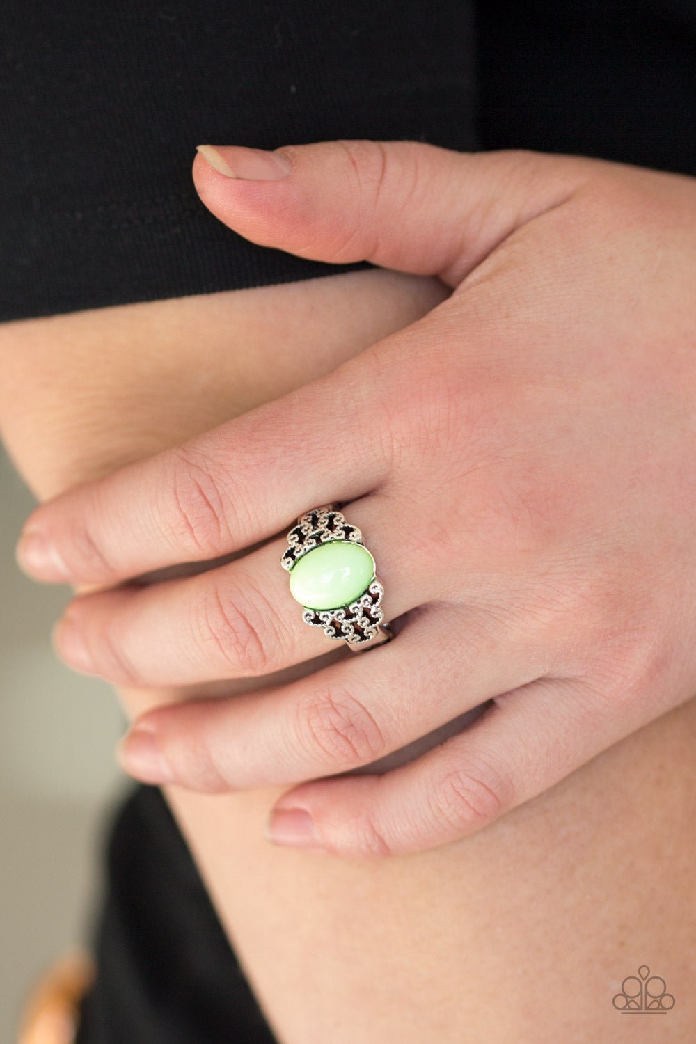 Princess Problems - Green - Paparazzi Ring