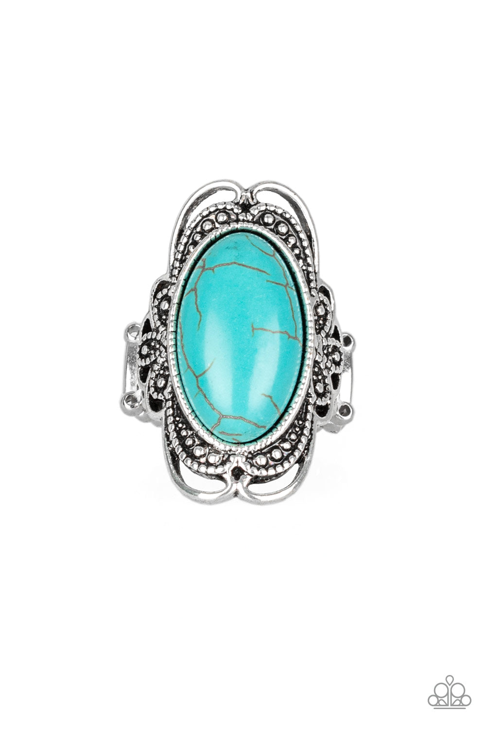 Desert Flavor - Blue - Paparazzi Ring